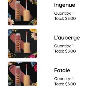 Colourpop Dark Blooms Lux Liquid Lip Bundle